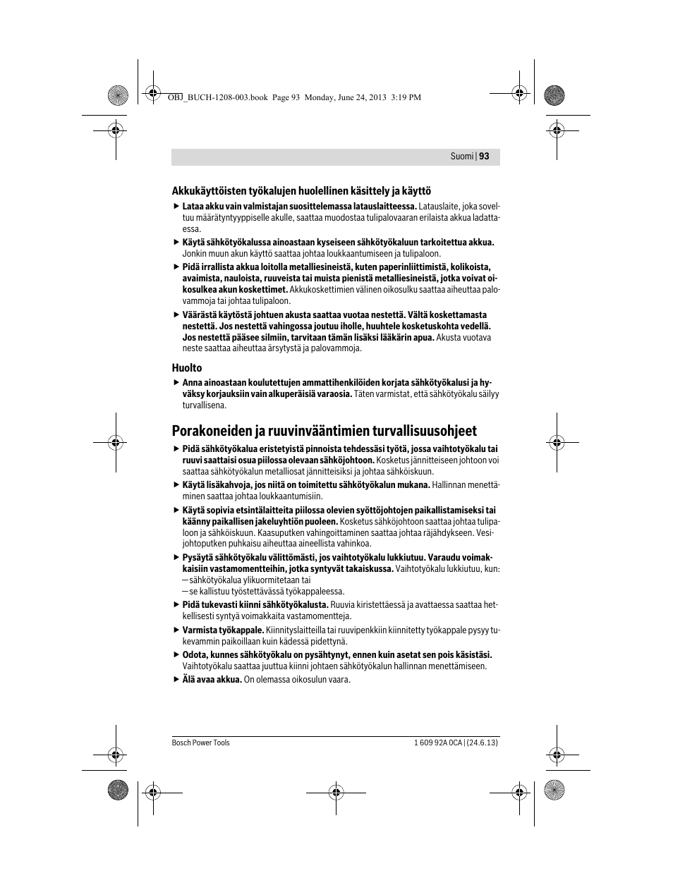 Bosch GSR Mx2Drive  Professional User Manual | Page 93 / 280