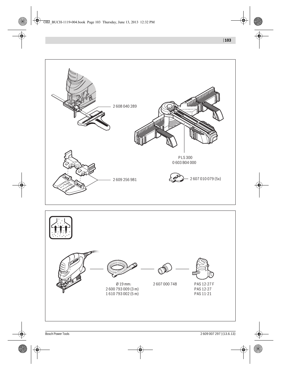 Bosch PST 750 PE User Manual | Page 103 / 103