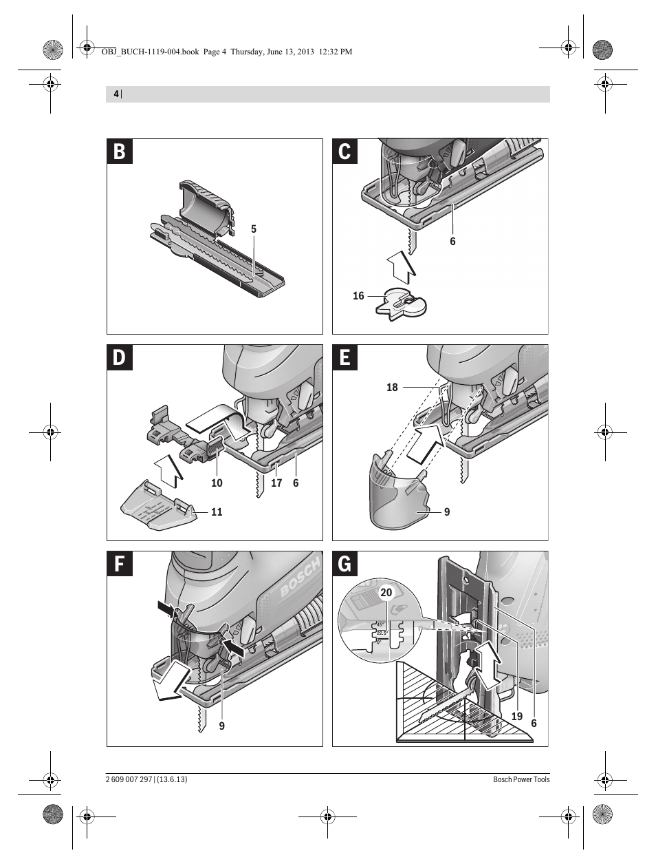 Bosch PST 750 PE User Manual | Page 4 / 103