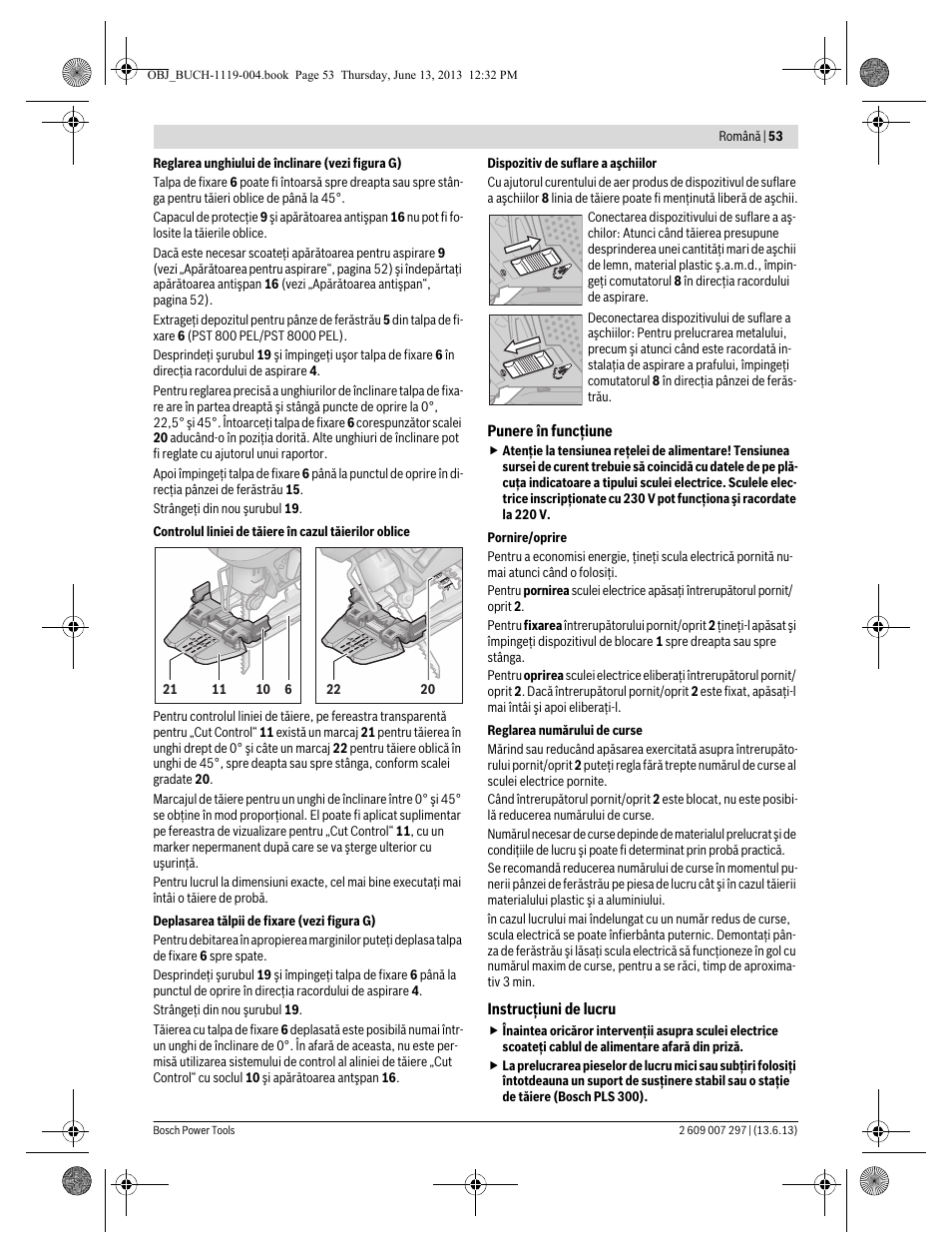 Bosch PST 750 PE User Manual | Page 53 / 103