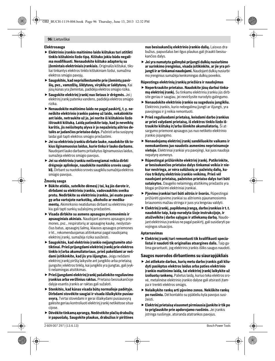 Bosch PST 750 PE User Manual | Page 96 / 103