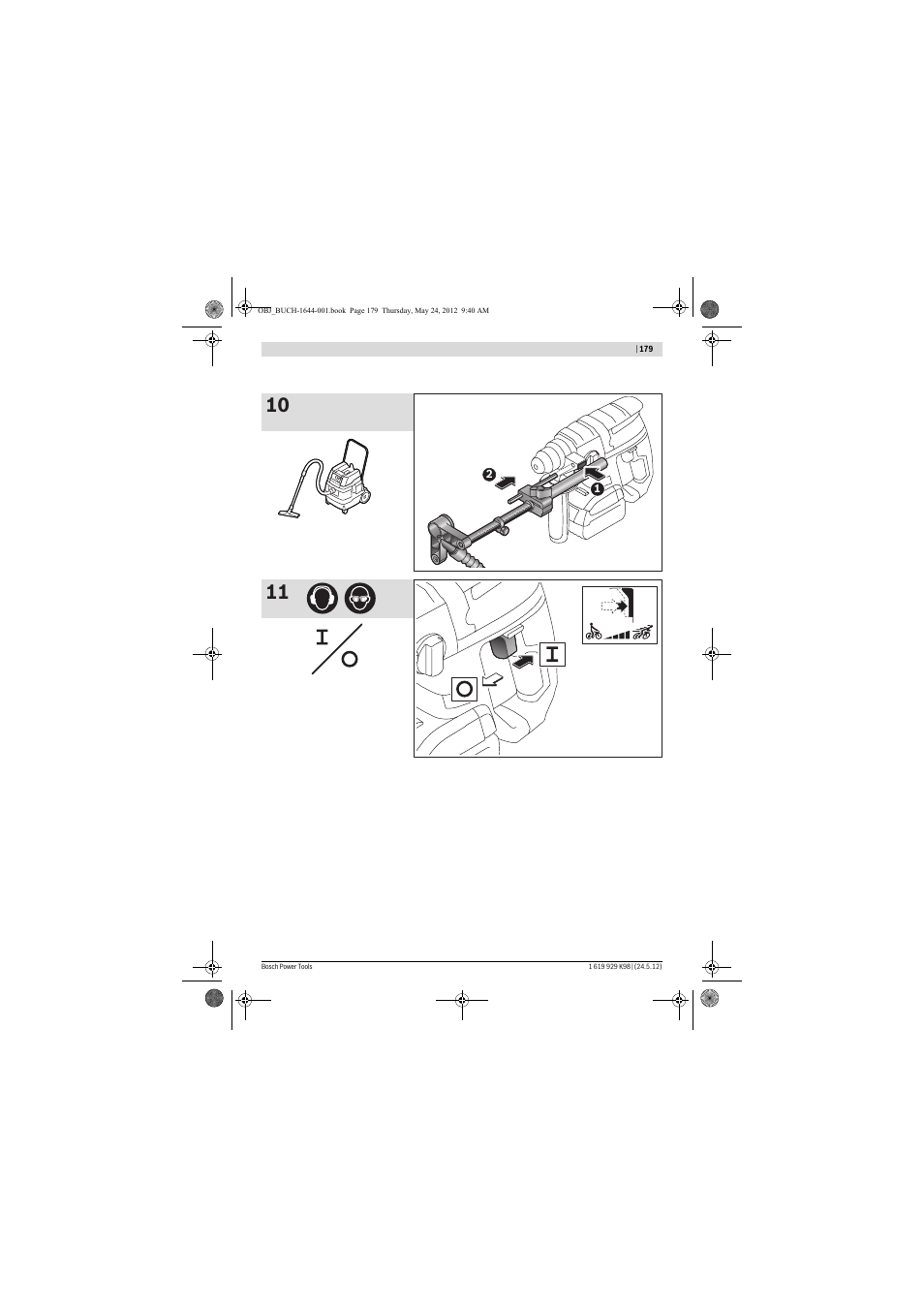 Bosch GBH 18 V-EC Professional User Manual | Page 179 / 180