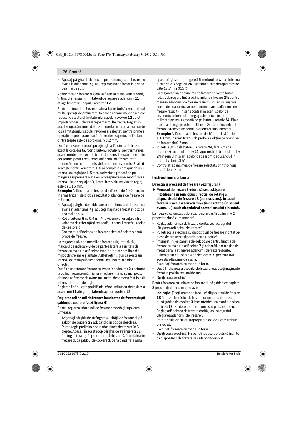 Bosch GMF 1600 CE Professional User Manual | Page 176 / 255