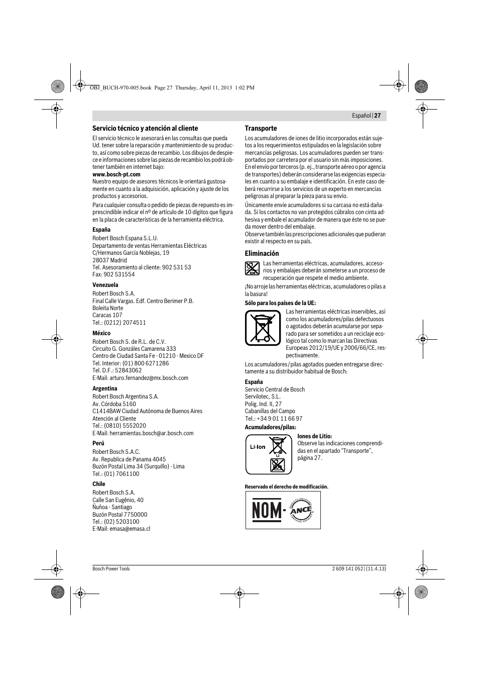 Bosch GSR 10,8-2-LI Professional User Manual | Page 27 / 169