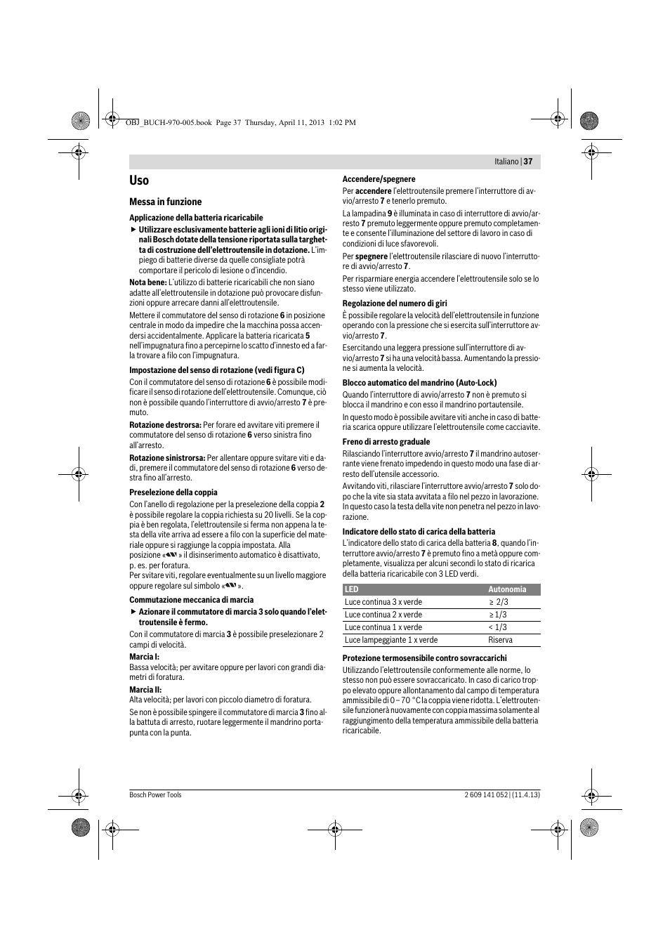 Bosch GSR 10,8-2-LI Professional User Manual | Page 37 / 169