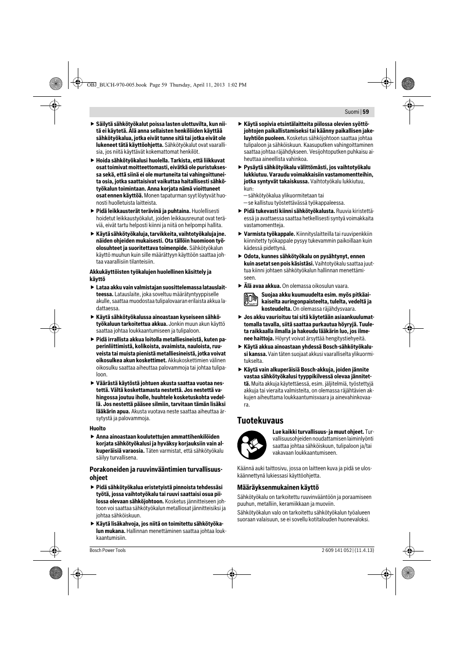 Tuotekuvaus | Bosch GSR 10,8-2-LI Professional User Manual | Page 59 / 169