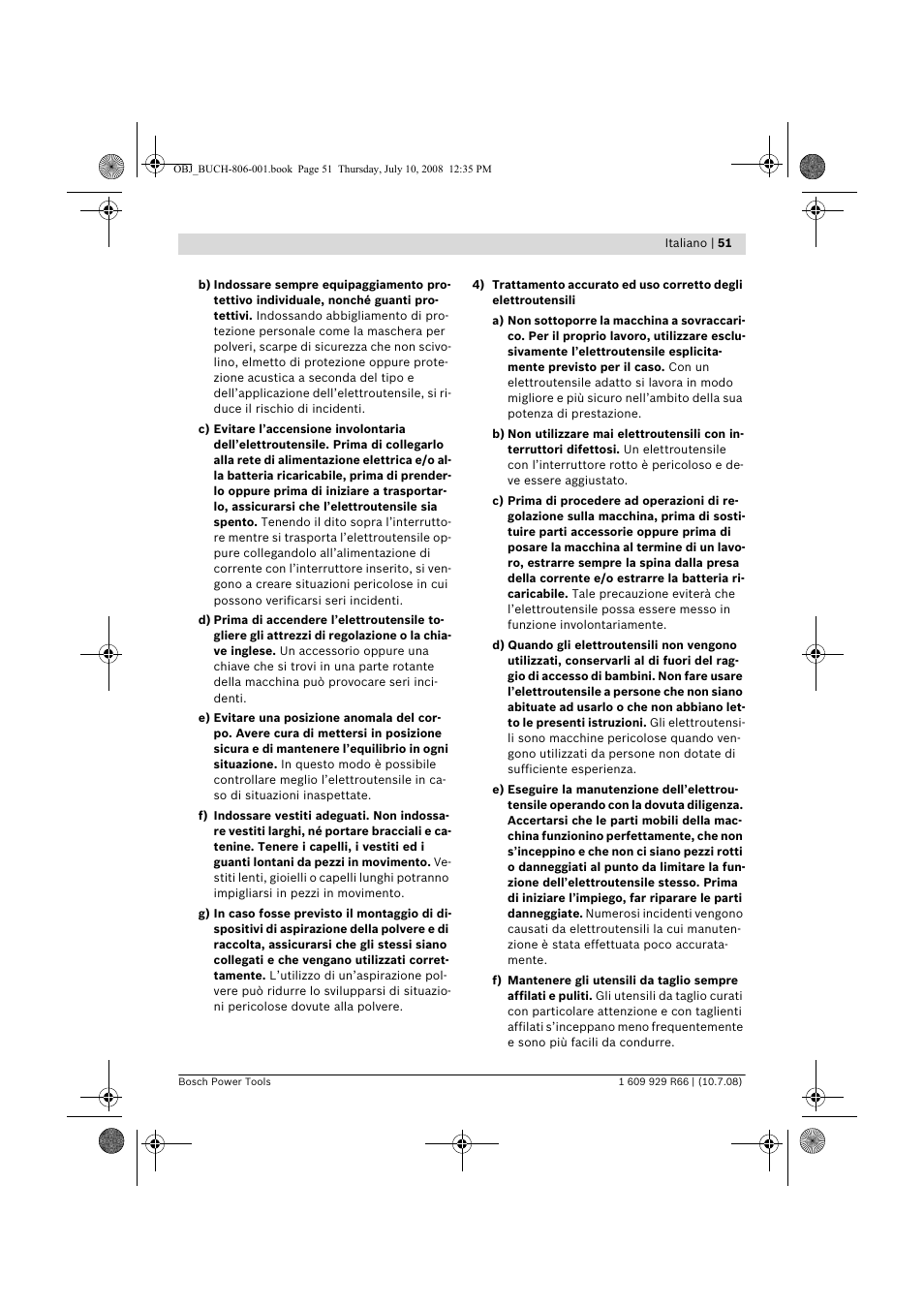 Bosch GSB 16 RE Professional User Manual | Page 51 / 229