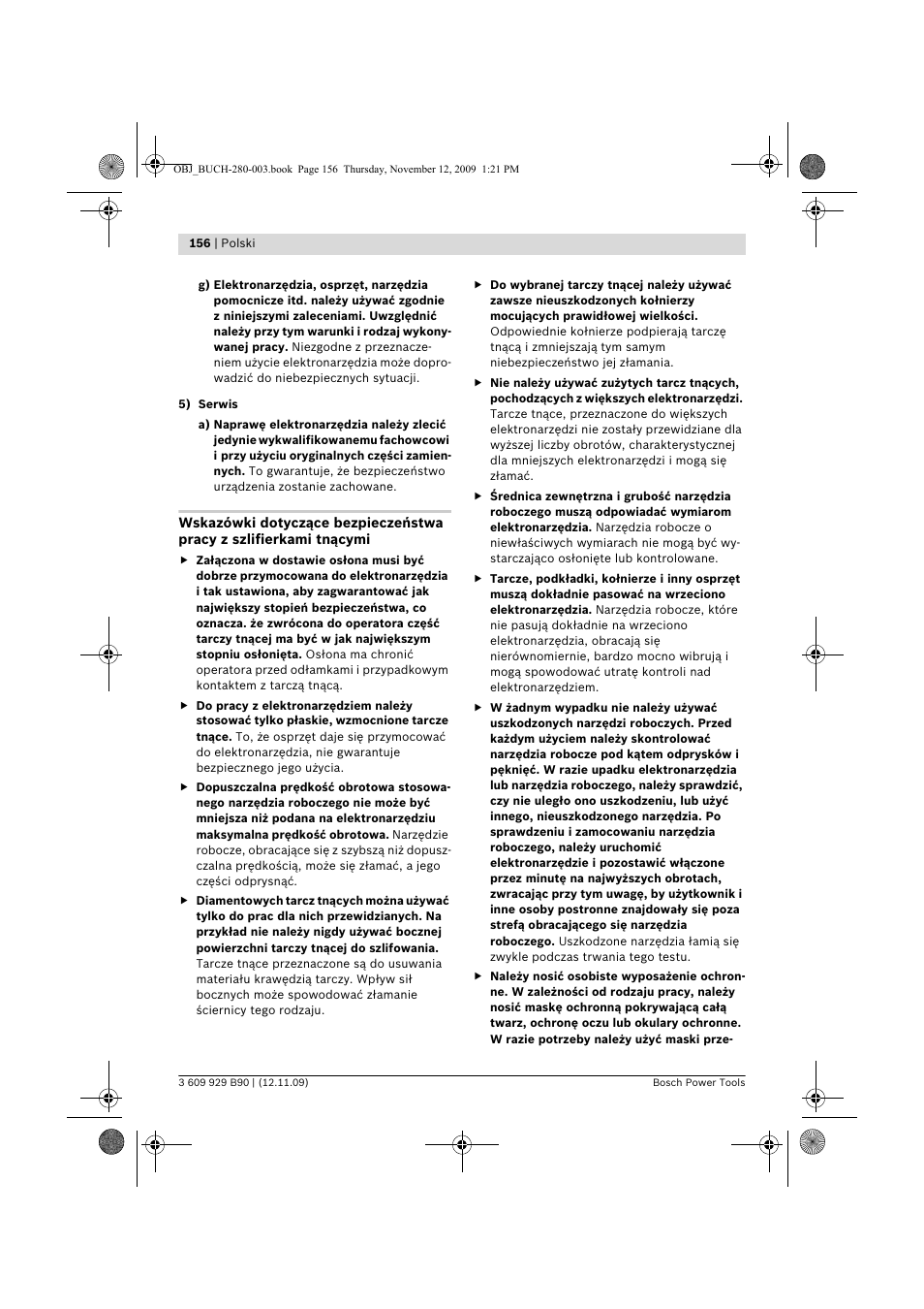 Bosch GWS Professional 24-300 User Manual | Page 156 / 337