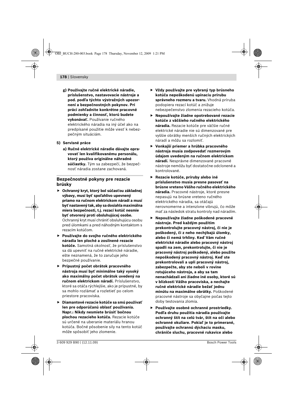 Bosch GWS Professional 24-300 User Manual | Page 178 / 337