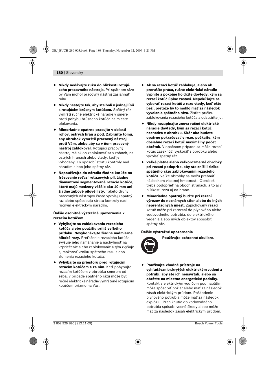 Bosch GWS Professional 24-300 User Manual | Page 180 / 337