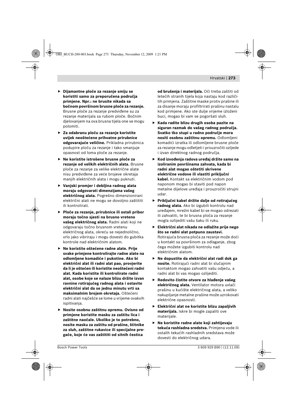 Bosch GWS Professional 24-300 User Manual | Page 273 / 337