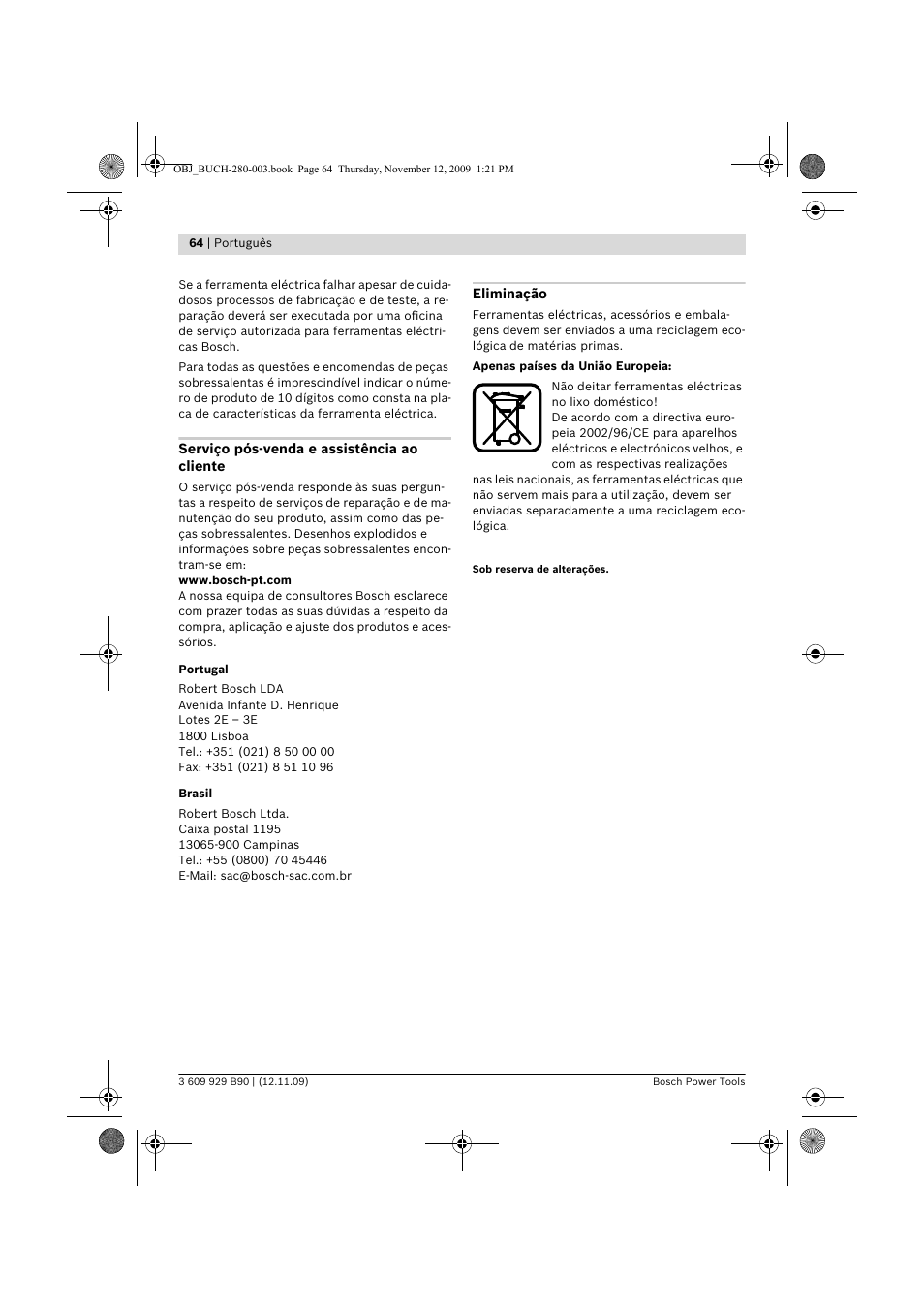 Bosch GWS Professional 24-300 User Manual | Page 64 / 337