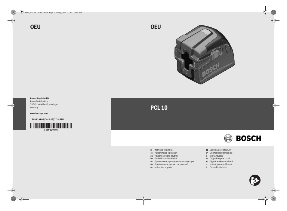 Bosch PCL 10 User Manual | 39 pages