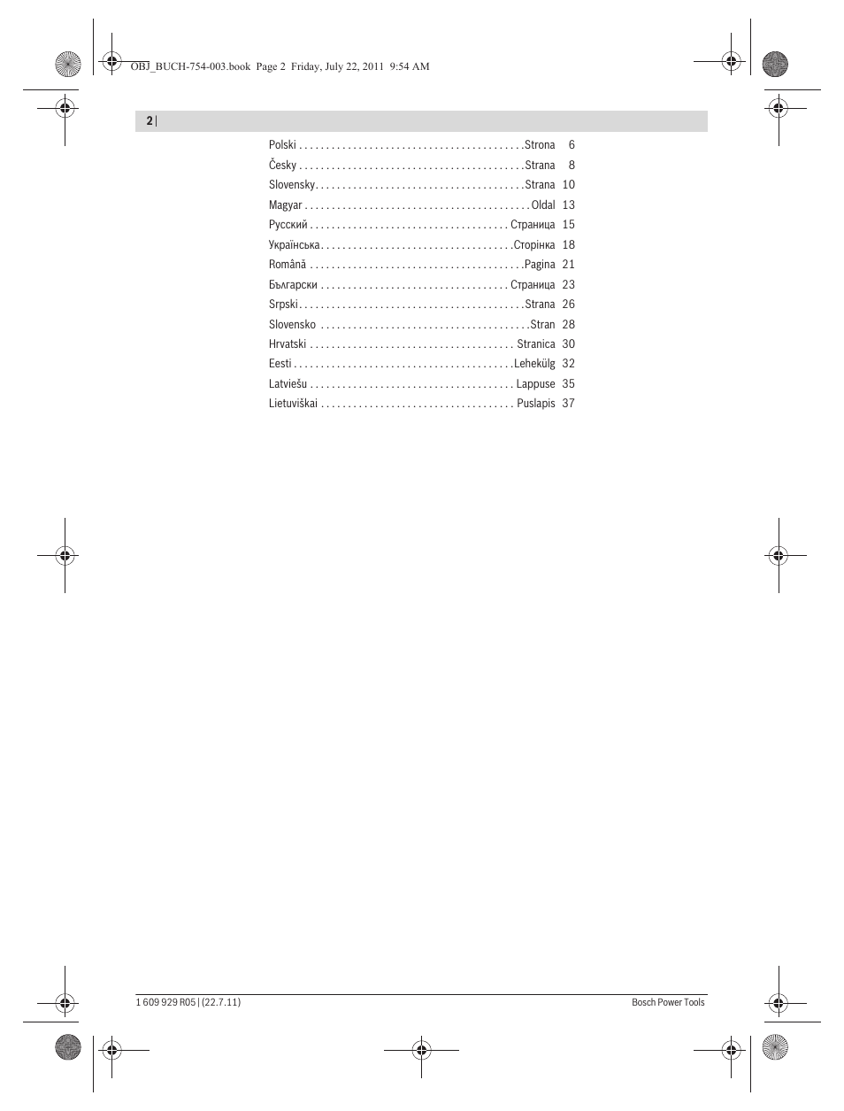 Bosch PCL 10 User Manual | Page 2 / 39