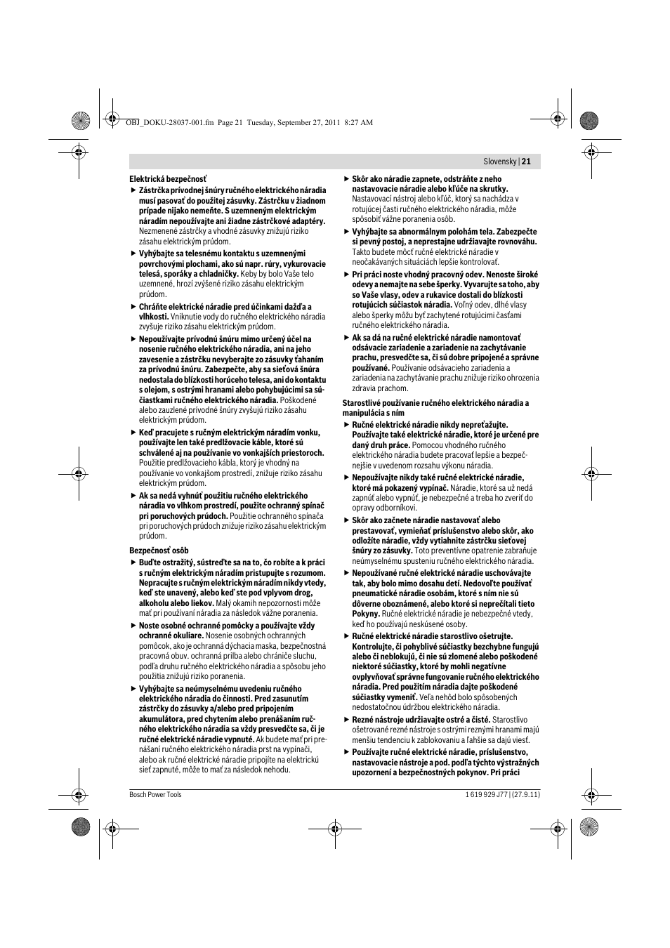 Bosch POF 1200 AE User Manual | Page 21 / 106