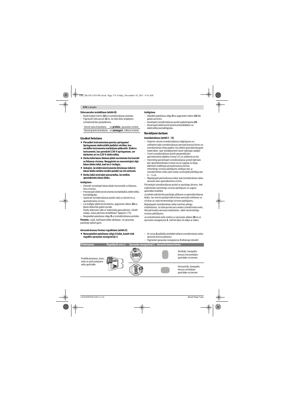 Bosch PFS 105 E WALLPaint User Manual | Page 174 / 185