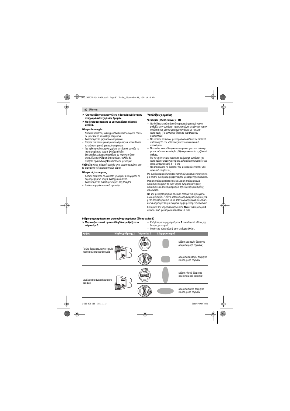 Bosch PFS 105 E WALLPaint User Manual | Page 82 / 185