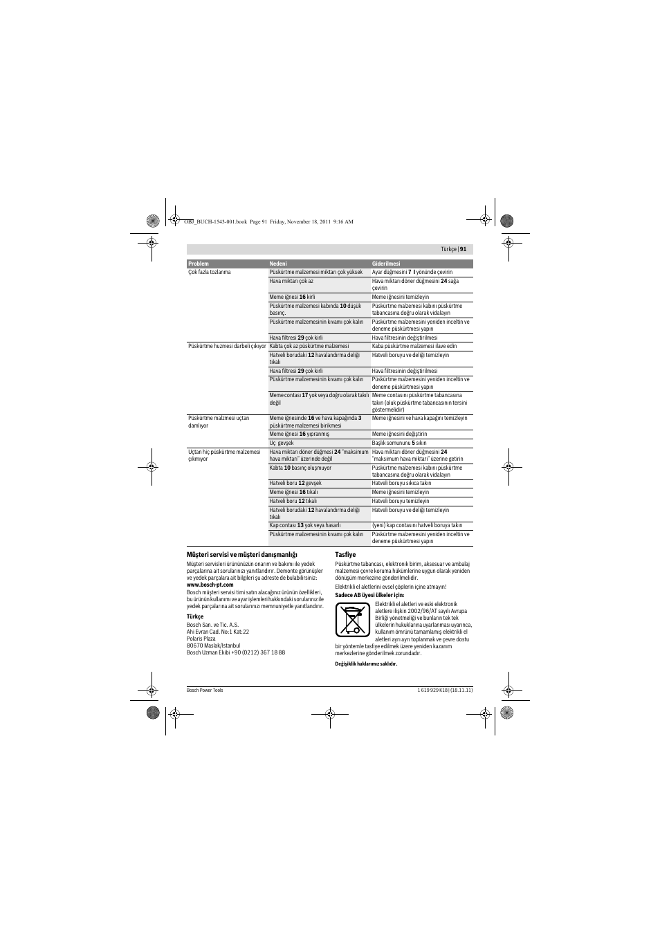 Bosch PFS 105 E WALLPaint User Manual | Page 91 / 185