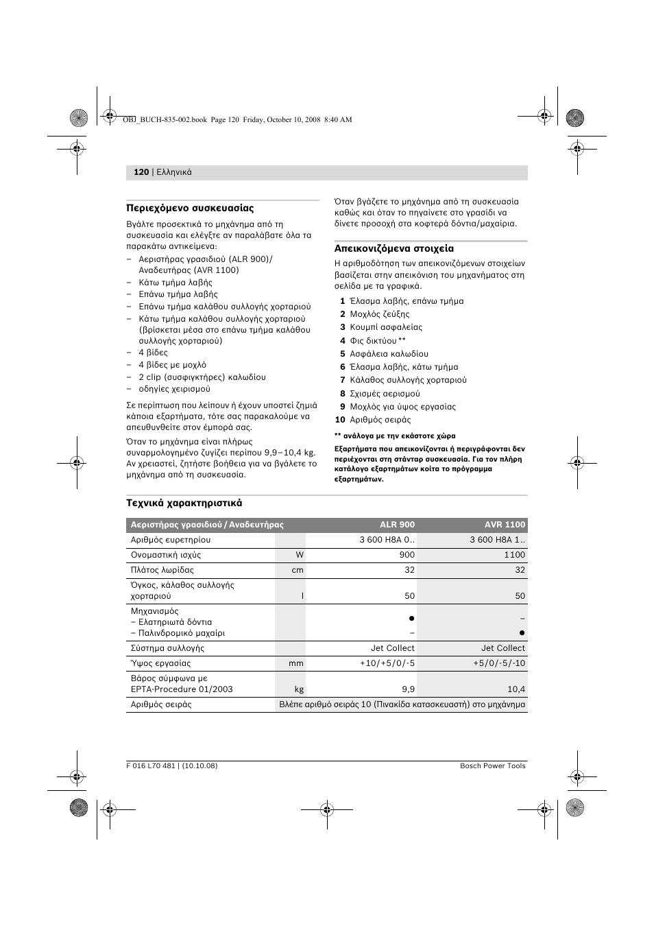 Bosch ALR 900 User Manual | Page 120 / 282