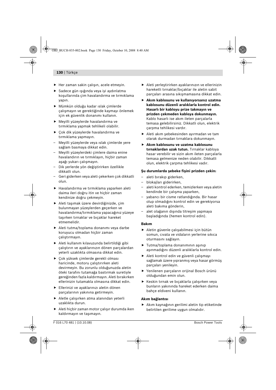 Bosch ALR 900 User Manual | Page 130 / 282