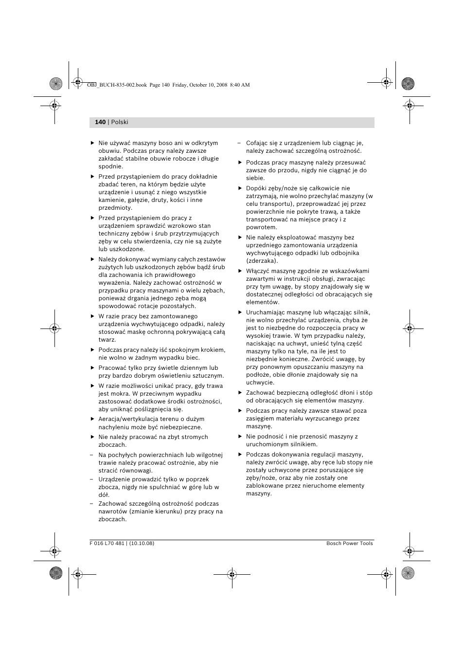 Bosch ALR 900 User Manual | Page 140 / 282