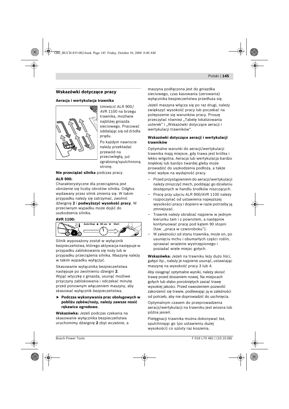 Bosch ALR 900 User Manual | Page 145 / 282