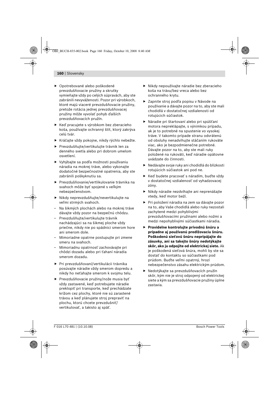 Bosch ALR 900 User Manual | Page 160 / 282