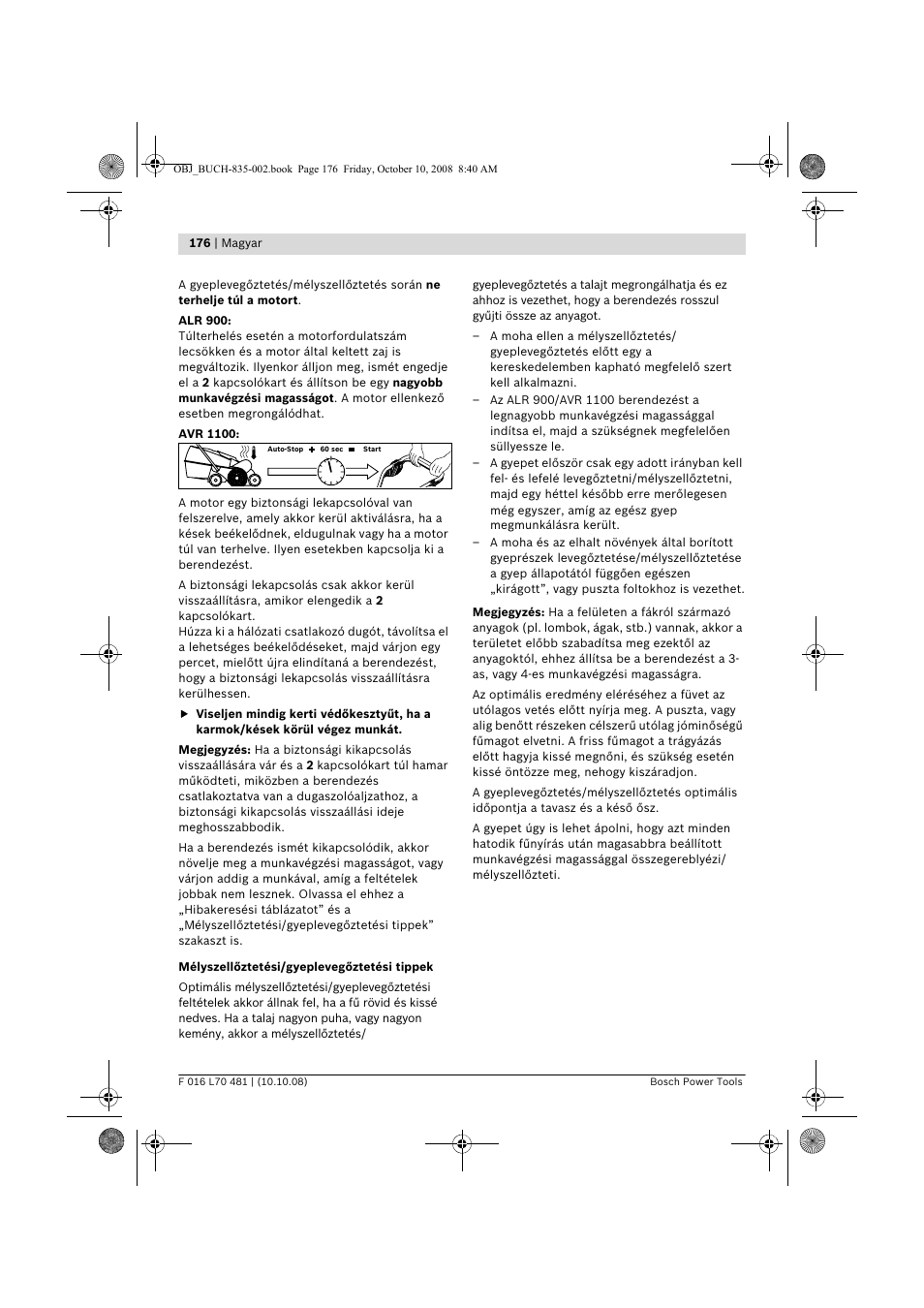 Bosch ALR 900 User Manual | Page 176 / 282