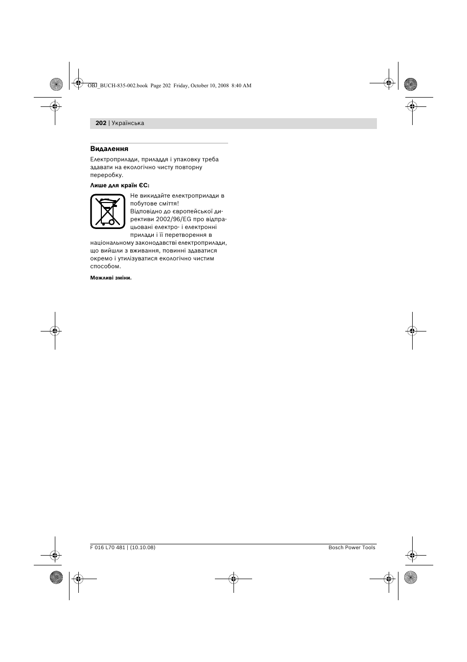 Bosch ALR 900 User Manual | Page 202 / 282