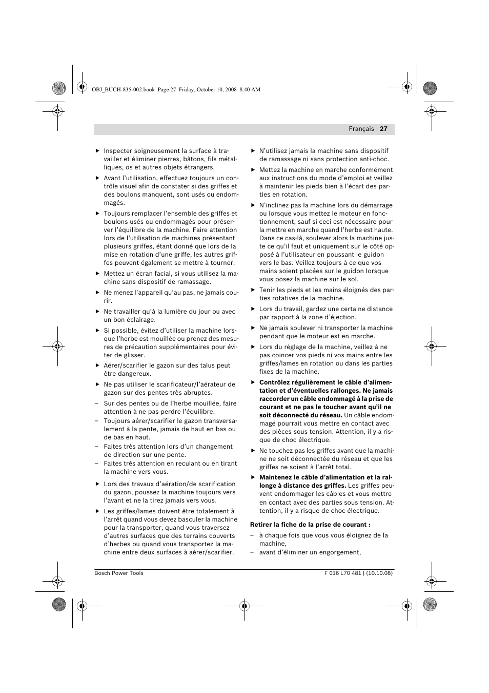 Bosch ALR 900 User Manual | Page 27 / 282