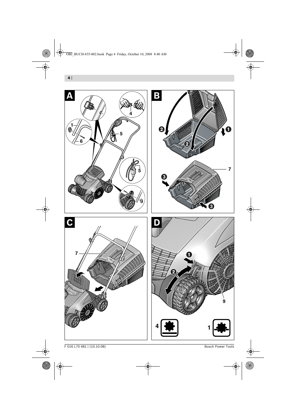 Cb a | Bosch ALR 900 User Manual | Page 4 / 282