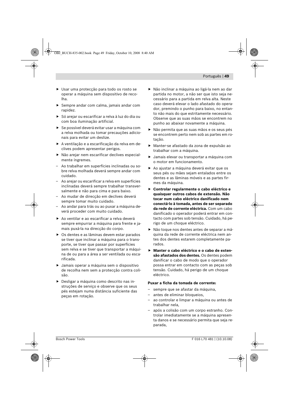 Bosch ALR 900 User Manual | Page 49 / 282