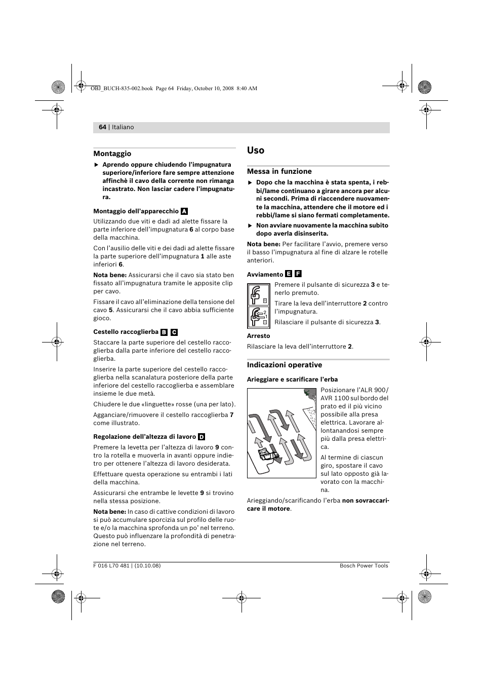 Bosch ALR 900 User Manual | Page 64 / 282