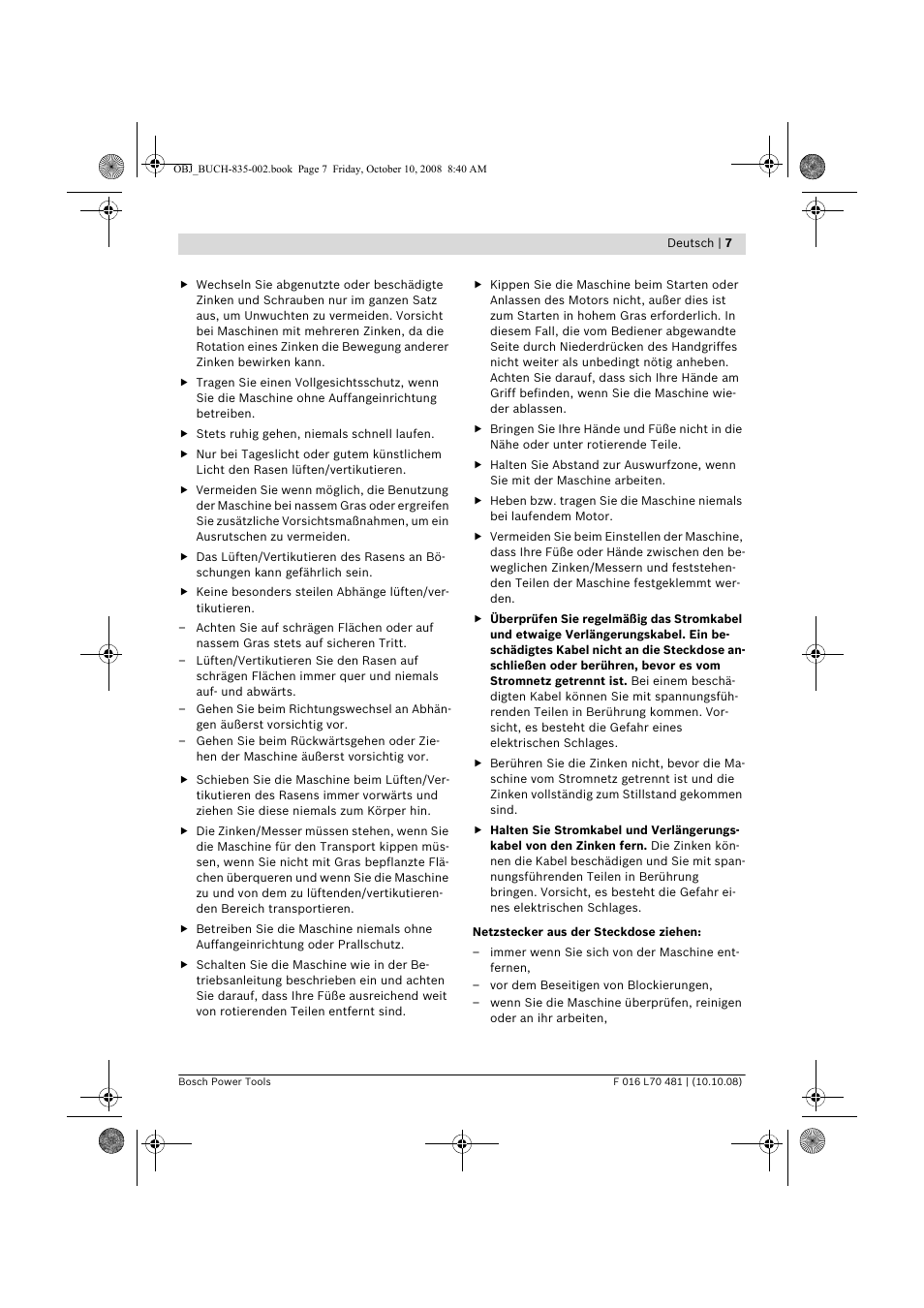 Bosch ALR 900 User Manual | Page 7 / 282