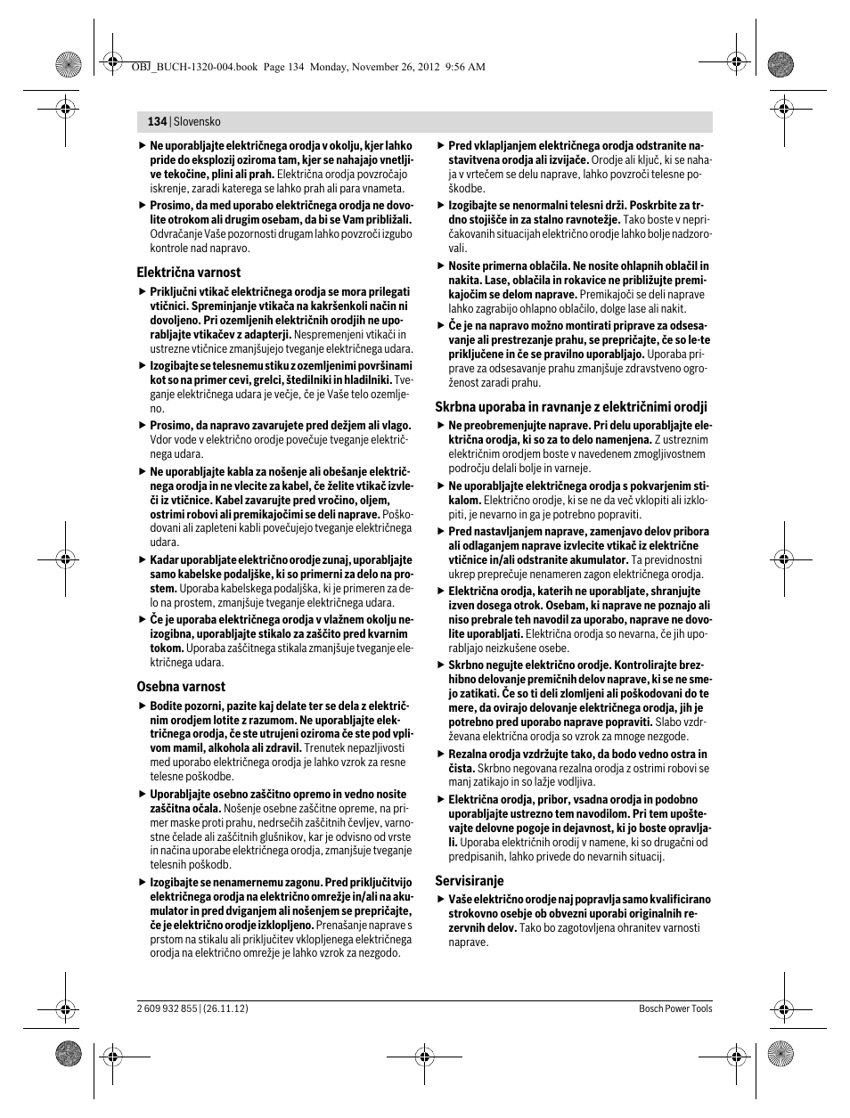 Bosch GST Professional 140 CE User Manual | Page 134 / 191