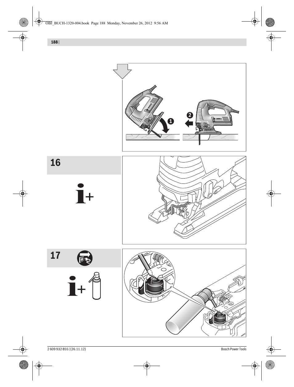 Bosch GST Professional 140 CE User Manual | Page 188 / 191