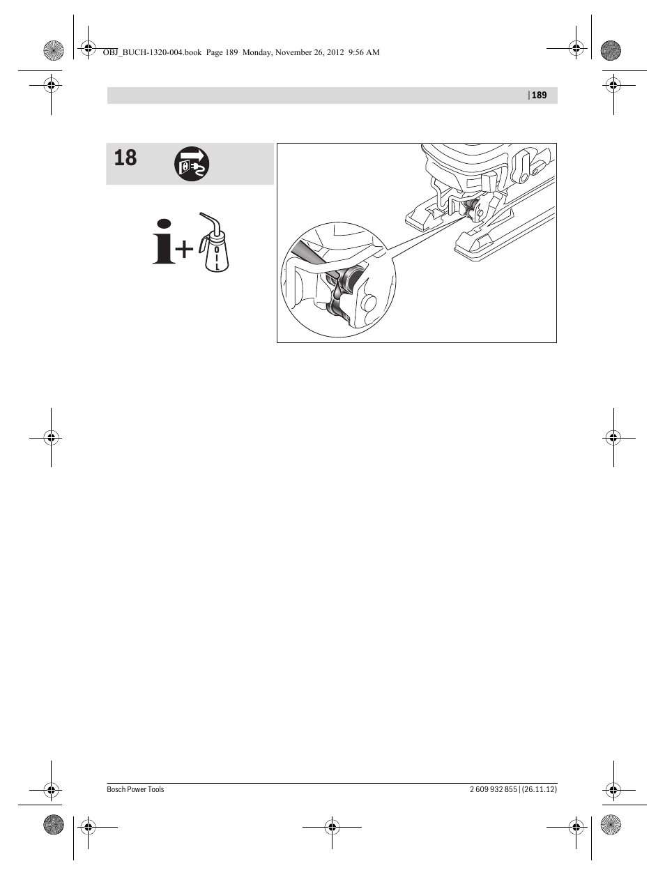 Bosch GST Professional 140 CE User Manual | Page 189 / 191