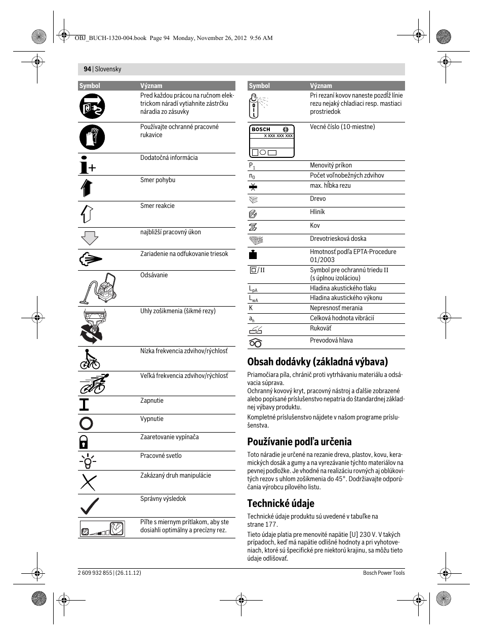 Bosch GST Professional 140 CE User Manual | Page 94 / 191