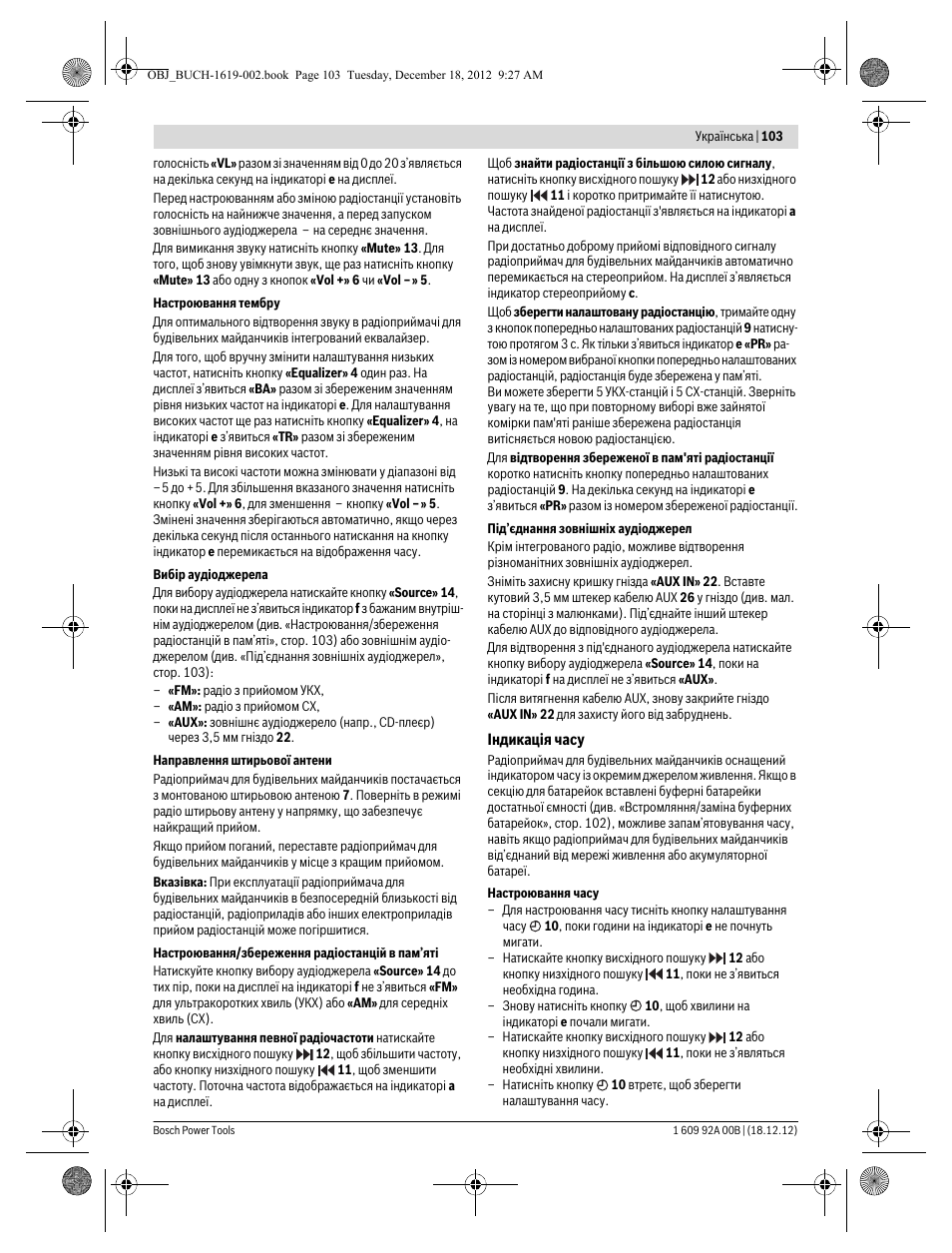 Bosch GML 10,8 V-LI Professional User Manual | Page 103 / 155