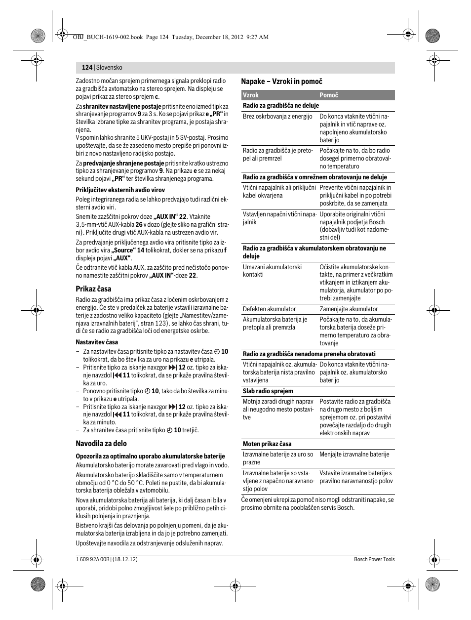 Bosch GML 10,8 V-LI Professional User Manual | Page 124 / 155