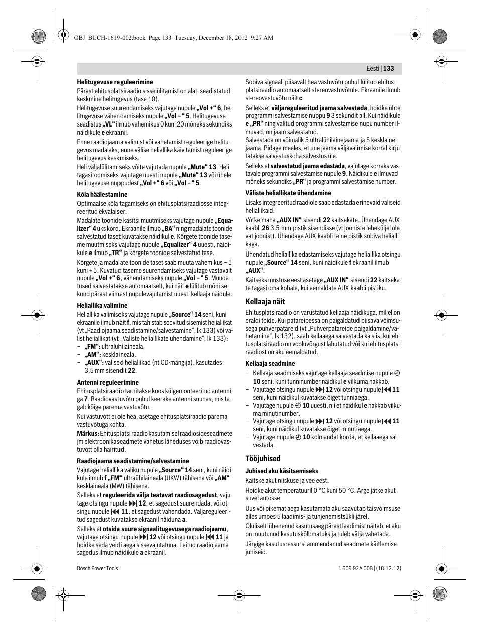 Bosch GML 10,8 V-LI Professional User Manual | Page 133 / 155