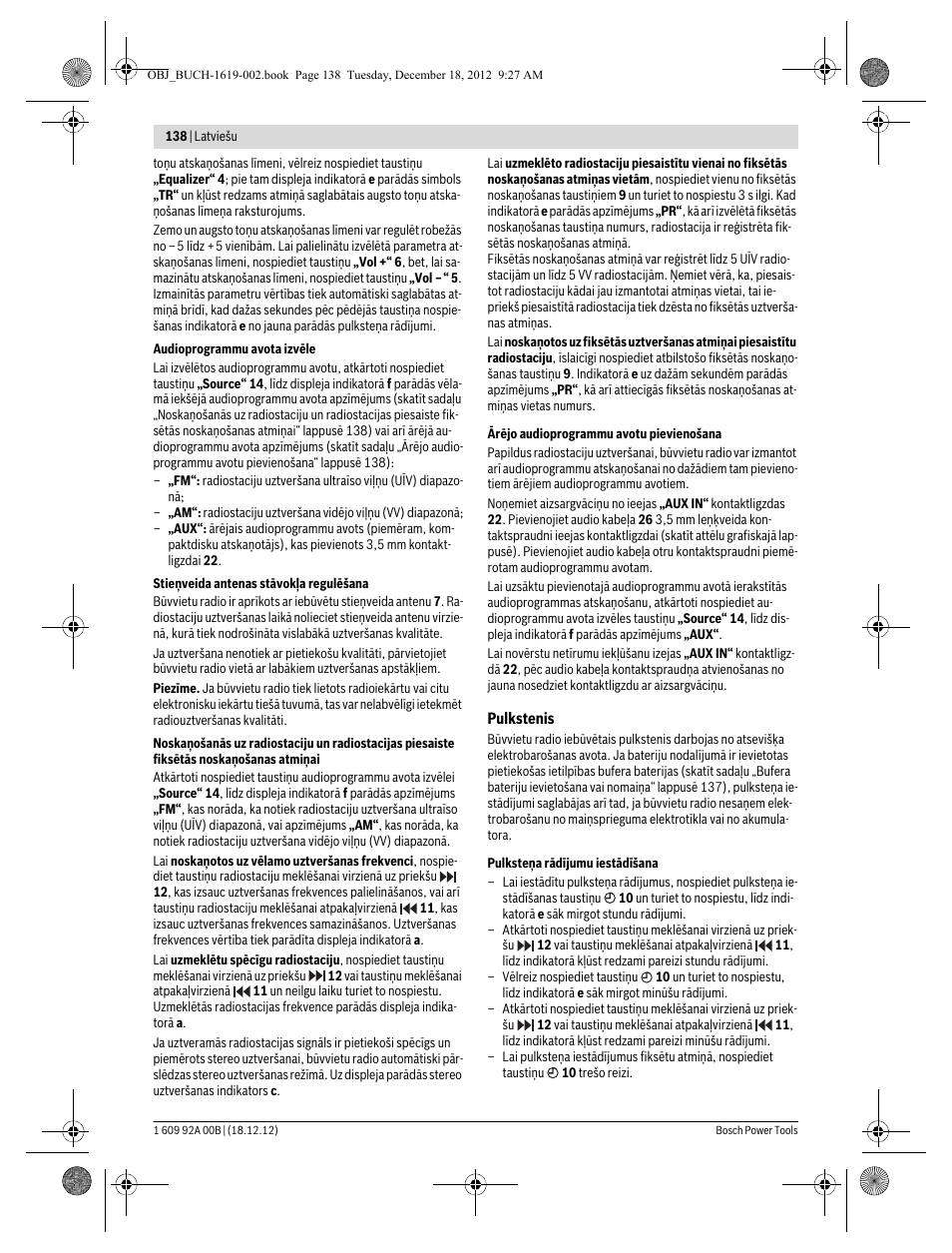Bosch GML 10,8 V-LI Professional User Manual | Page 138 / 155
