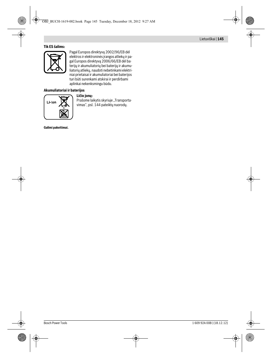 Bosch GML 10,8 V-LI Professional User Manual | Page 145 / 155