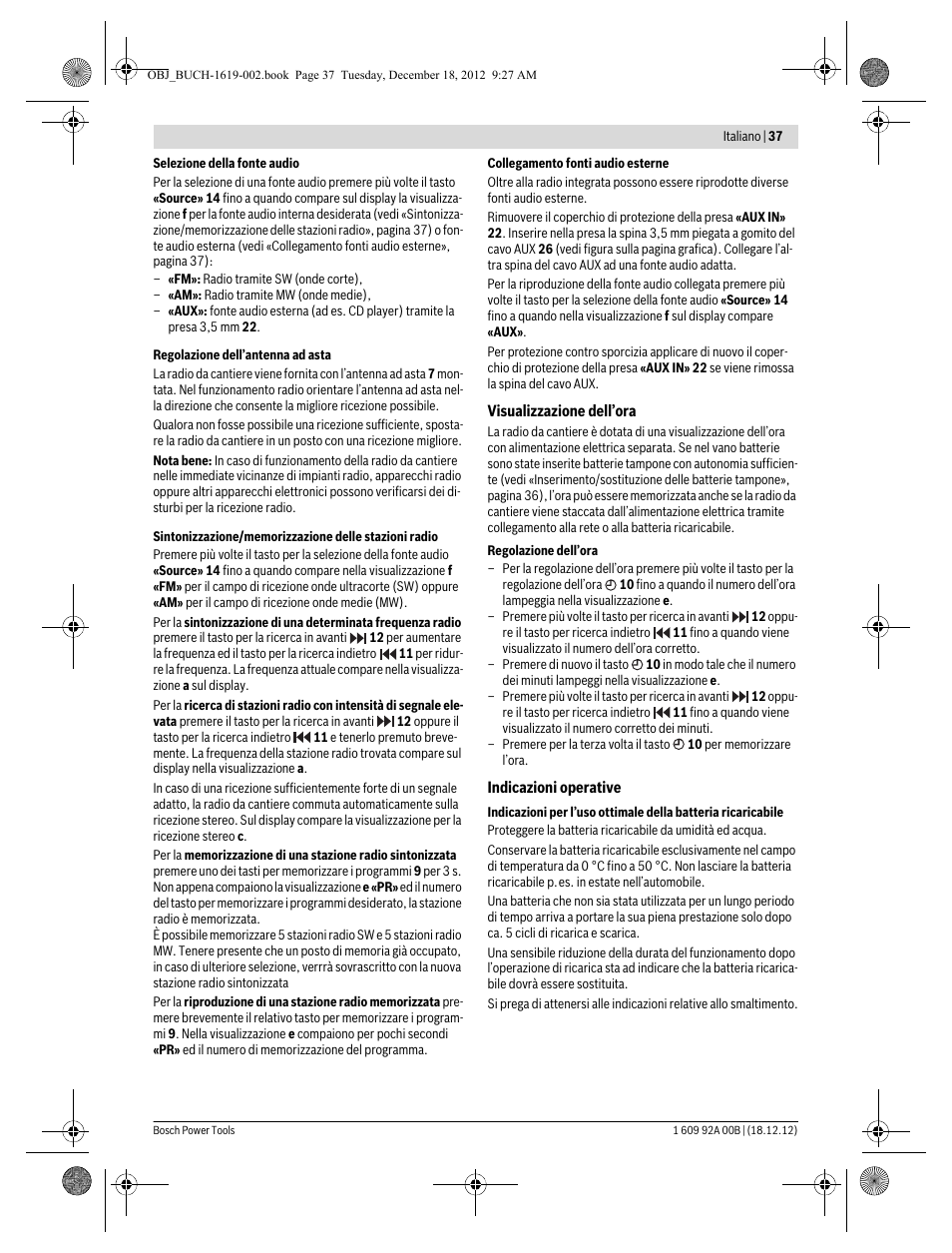 Bosch GML 10,8 V-LI Professional User Manual | Page 37 / 155
