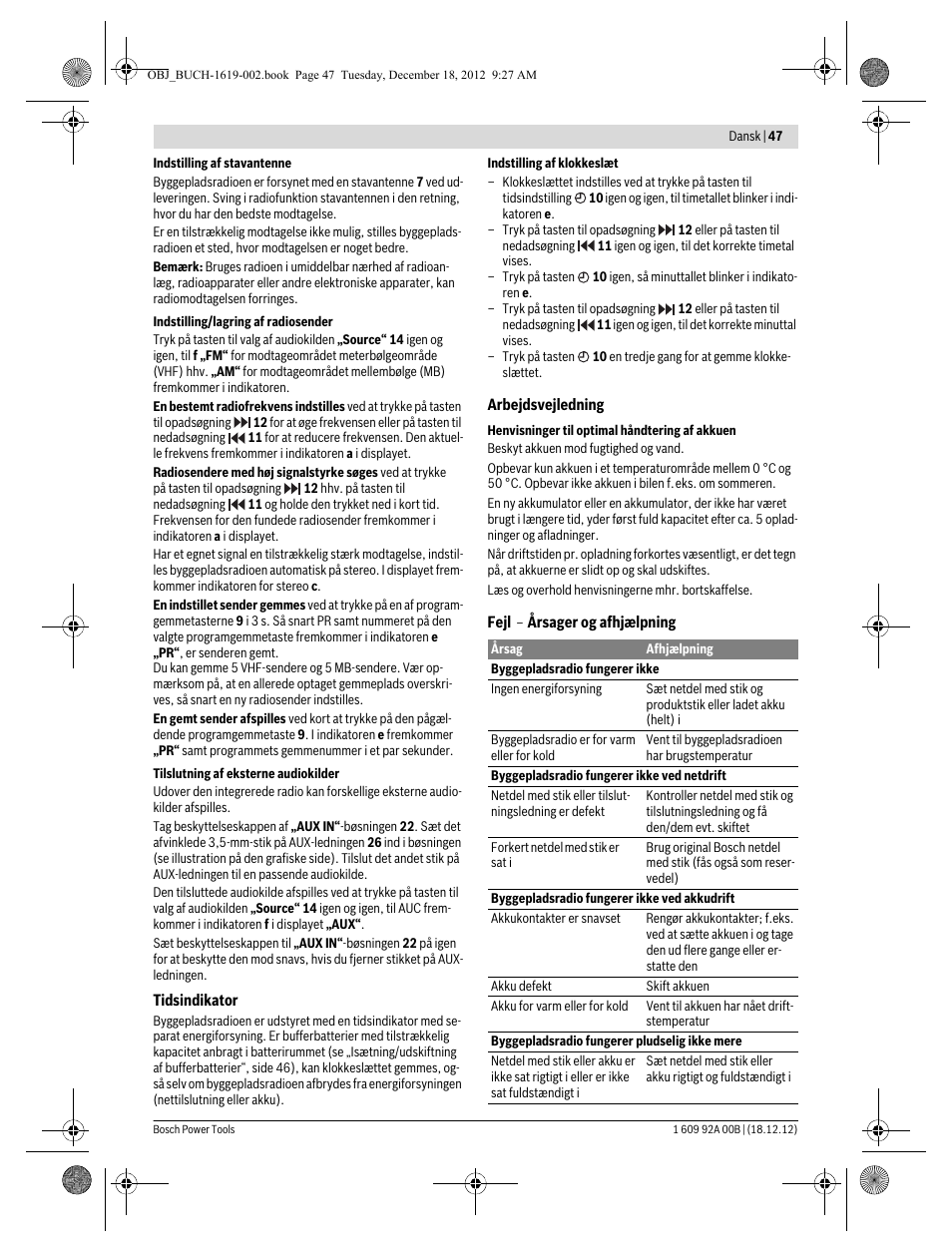 Bosch GML 10,8 V-LI Professional User Manual | Page 47 / 155