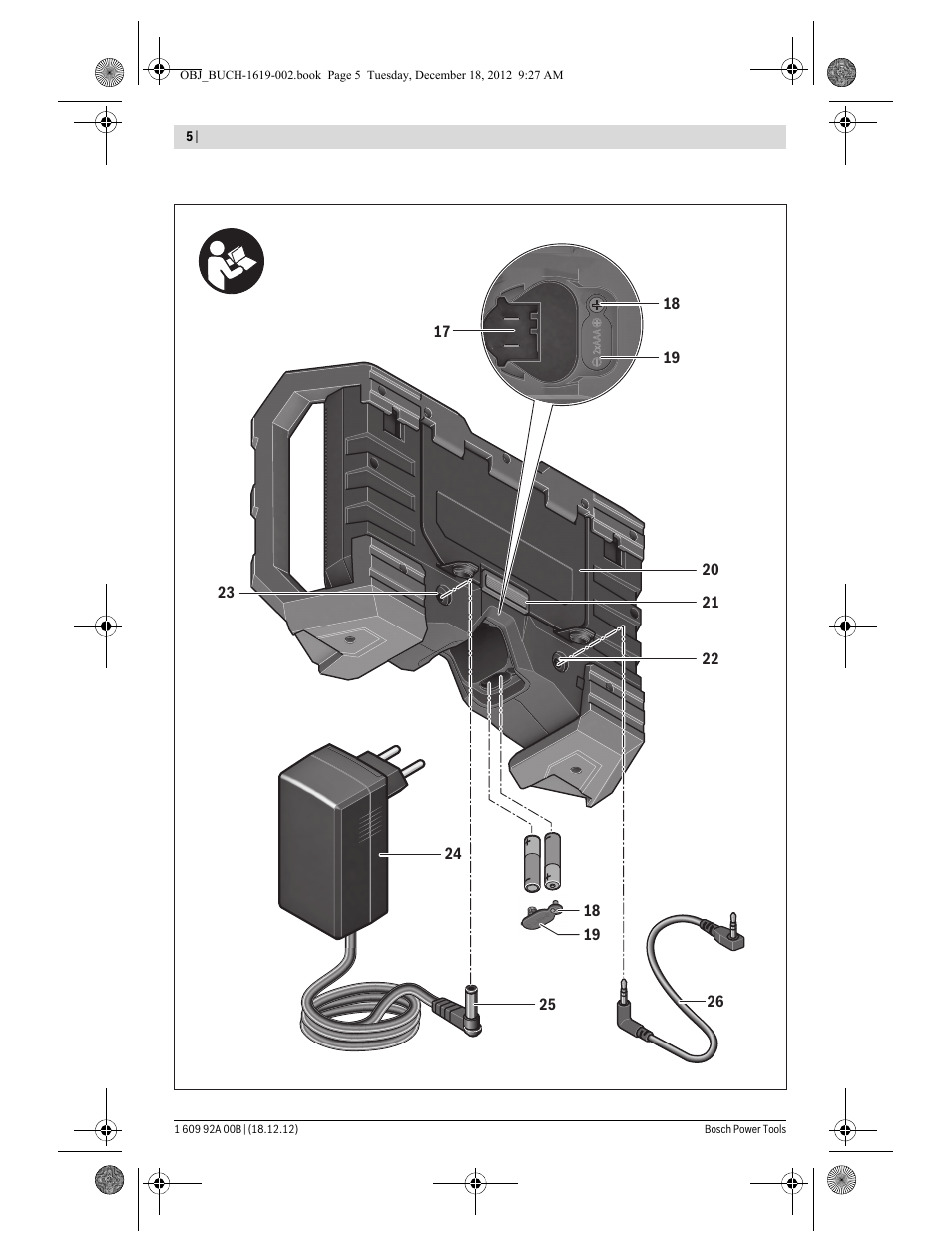 Bosch GML 10,8 V-LI Professional User Manual | Page 5 / 155