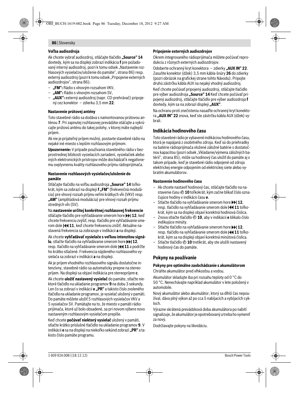 Bosch GML 10,8 V-LI Professional User Manual | Page 86 / 155