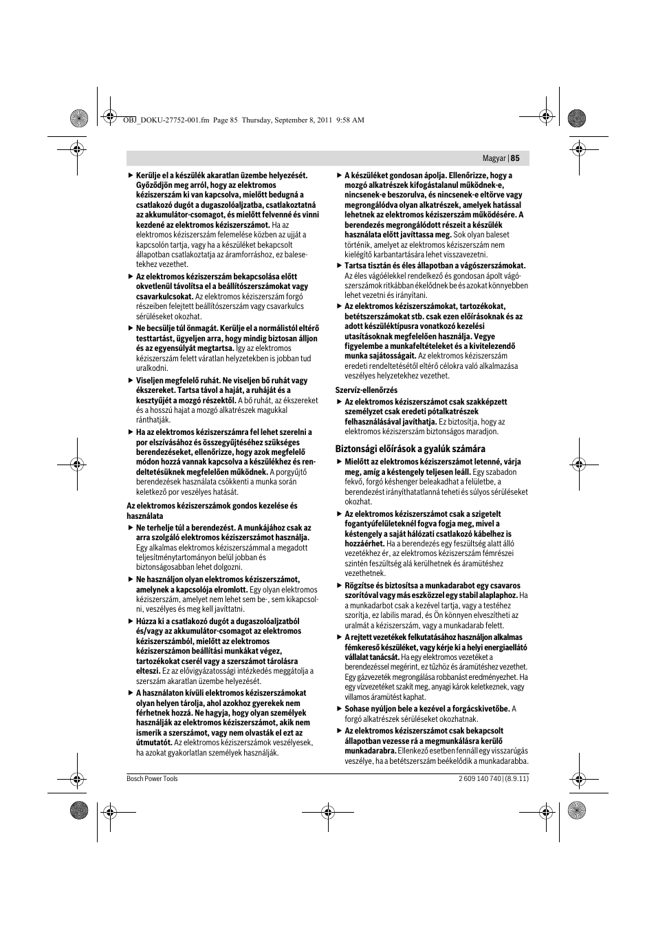 Bosch GHO 15-82 Professional User Manual | Page 85 / 139