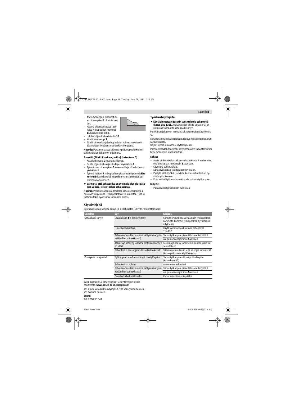 Bosch PLS 300 User Manual | Page 55 / 130