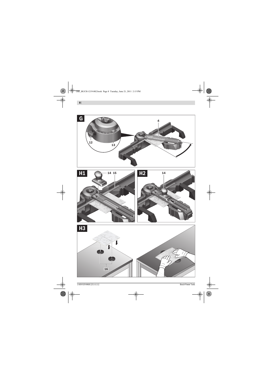 Gh1 h2 h3 | Bosch PLS 300 User Manual | Page 8 / 130